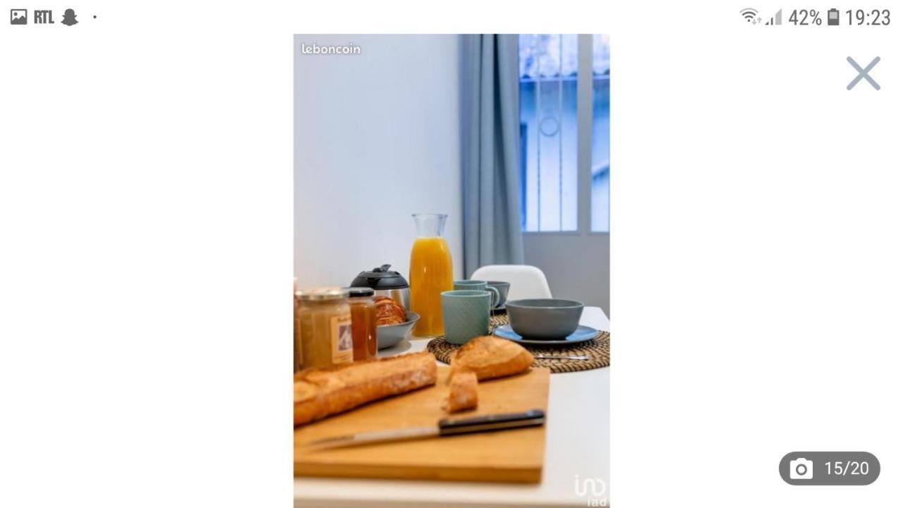 Studio Cosy Lyon Quai De Saone, Centre Ville Buitenkant foto